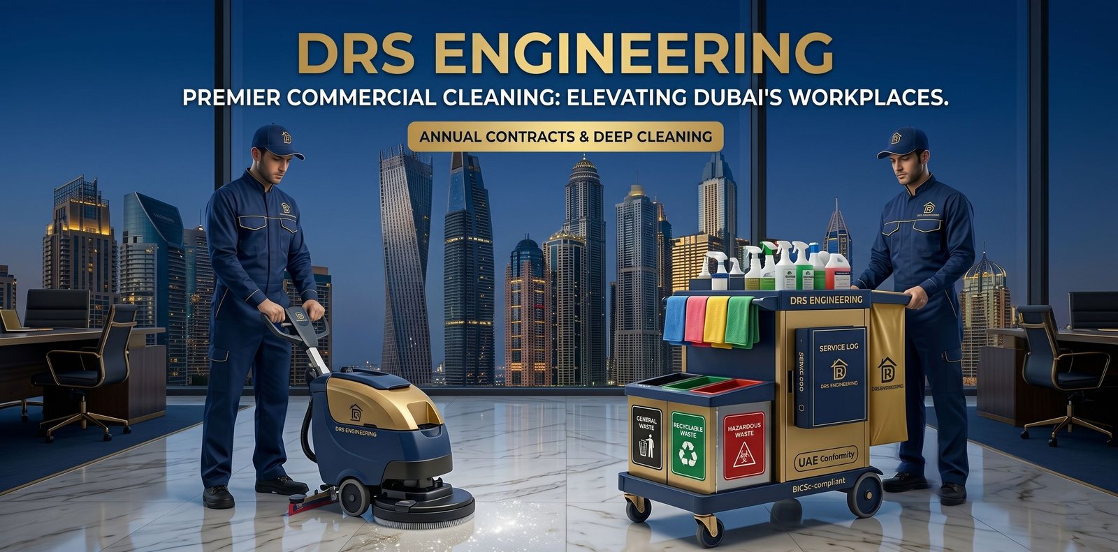 Professional Deep Cleaning & Sanitization Services in Dubai
