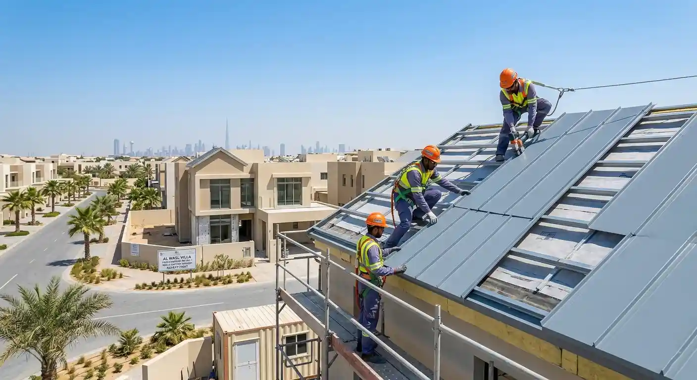 Commercial Metal Roof Installation & Repair in Dubai