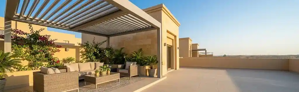 Pergola Installation in Dubai & UAE — Aluminium, Louvred & Polycarbonate