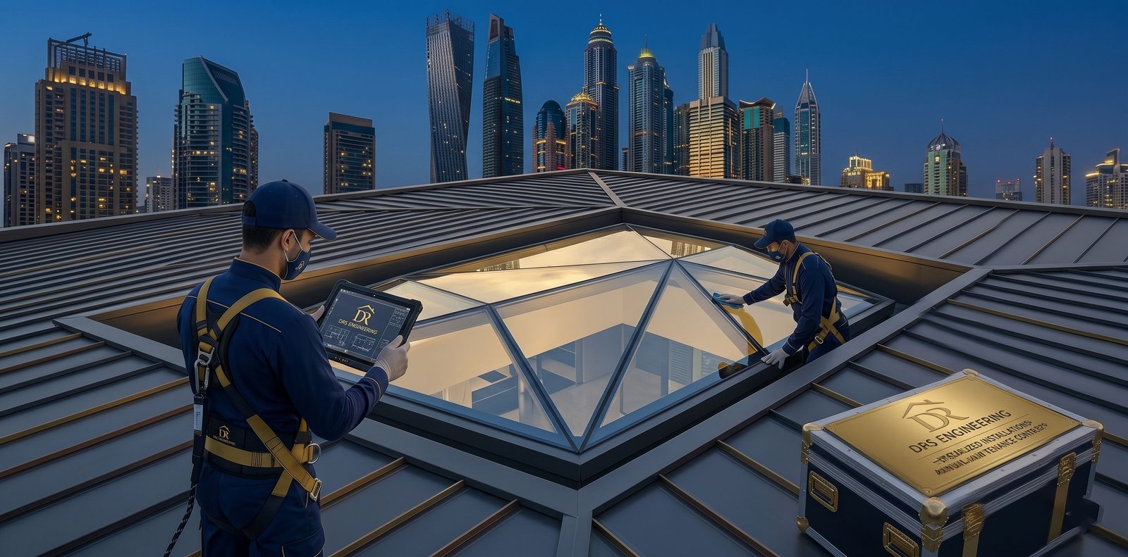 Custom Skylight Installation & Glass Roofing in Dubai